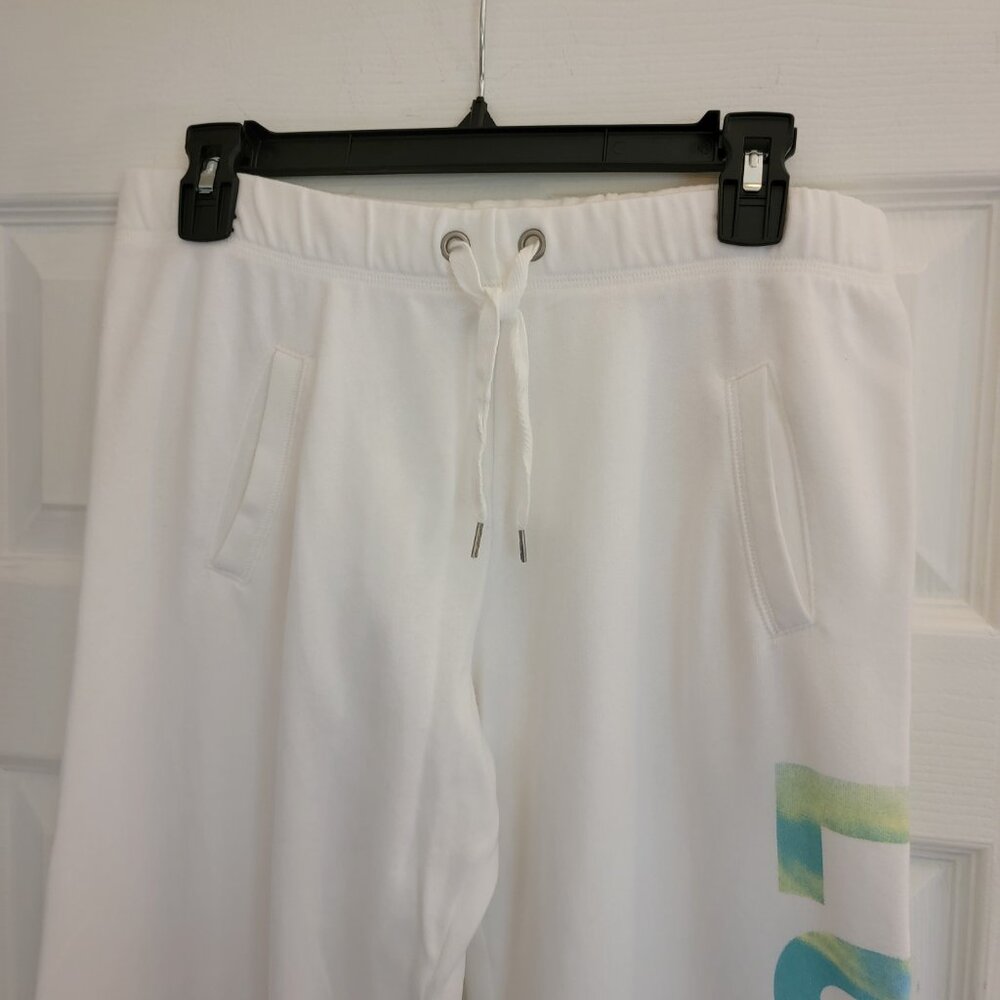 Victoria's Secret Lightweight White Sweatpants Size XS EXC - Picture 3 of 7